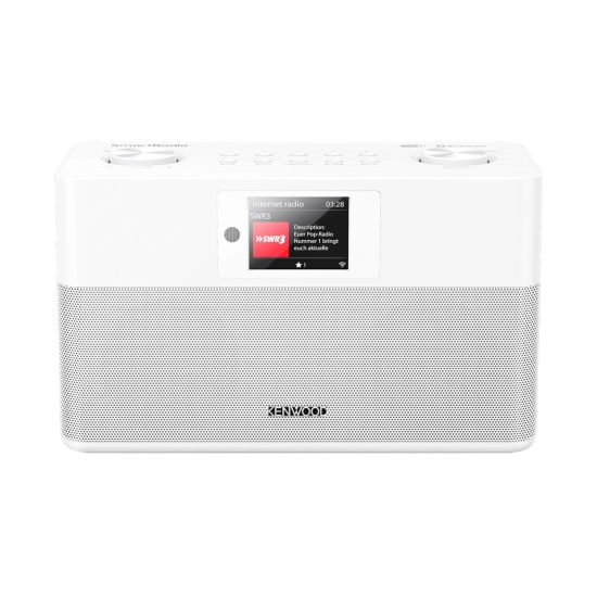 Radio prijemnik KENWOOD CR-ST100S-W, DAB+, FM, WiFi, Bluetooth, USB, bijeli