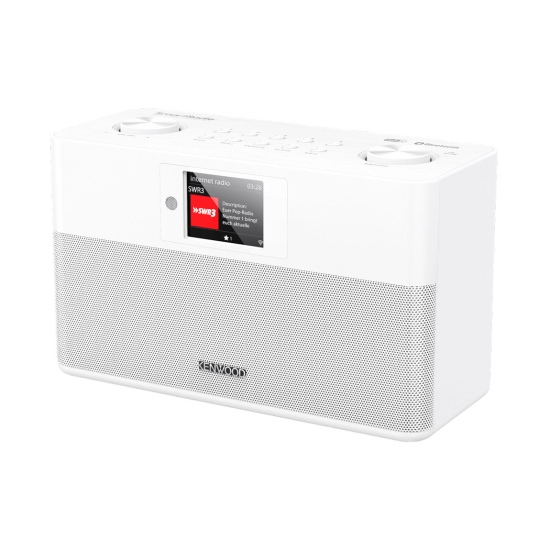 Radio prijemnik KENWOOD CR-ST100S-W, DAB+, FM, WiFi, Bluetooth, USB, bijeli