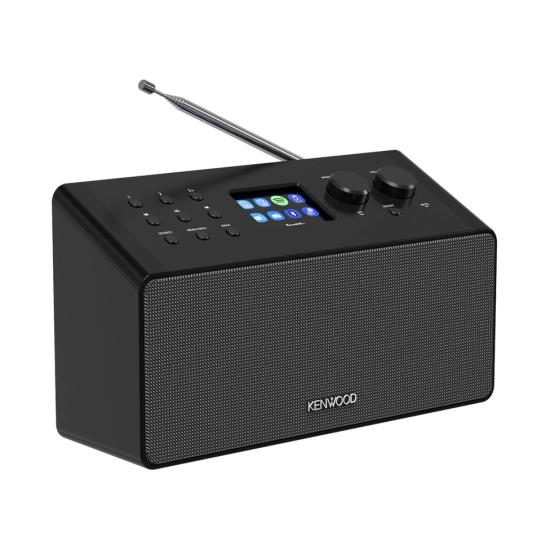 Prijenosni radio uređaj KENWOOD CR-ST90S-B, DAB+, FM, WiFi, Bluetooth, USB, punjiva baterija, crni