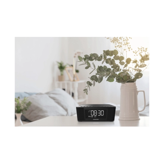 Radio budilica KENWOOD CR-ST40DAB-B, LED zaslon, DAB+, FM, Bluetooth, USB A, crna Radio budilica KENWOOD CR-ST40DAB-B, LED zaslon, DAB+, FM, Bluetooth, USB A, crna