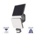 Solarna svjetiljka zidna Braytron BG36-00130 15W 3CCT 181x347mm IP54 sa senzorom siva