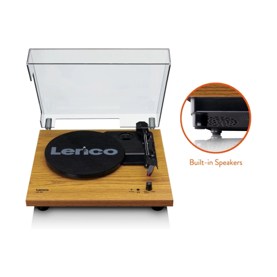 Gramofon LENCO LS-10WD, RCA izlaz, 3.5mm, zvučnici 2x 6W, wood Gramofon LENCO LS-10WD, RCA izlaz, 3.5mm, zvučnici 2x 6W, wood
