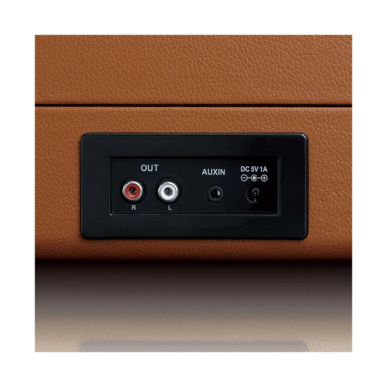 Gramofon LENCO Classic phono TT-10BN, RCA izlaz, 3.5mm, AUX in, zvučnici, Suitcase, smeđi Gramofon LENCO Classic phono TT-10BN, RCA izlaz, 3.5mm, AUX in, zvučnici, Suitcase, smeđi