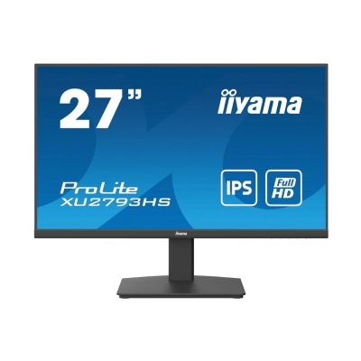 Monitor 27incha IIYAMA XU2793HS-B6, FHD, IPS, 100Hz, 1ms, 250cd/m2, 1000:1, zvučnici, crni   - IIYAMA