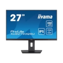 Monitor 27incha IIYAMA XUB2793QSU-B6, WQHD, IPS, 100Hz, 1ms, 250cd/m2, 1300:1, 2x USB, pivot, zvučnici, crni