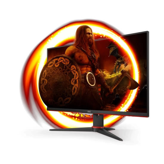 Monitor 23.8incha AOC 24G2SPAE, FHD, IPS, 165Hz, 1ms, 300cd/m2, 1000:1, zvučnici, crni