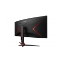 Monitor 34incha AOC CU34G2X, WQHD, VA, 144Hz, 1ms, 300cd/m2, 3000:1, 4x USB, zakrivljeni, crni