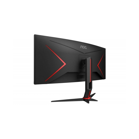 Monitor 34incha AOC CU34G2X, WQHD, VA, 144Hz, 1ms, 300cd/m2, 3000:1, 4x USB, zakrivljeni, crni