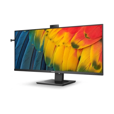 Monitor 40incha PHILIPS 40B1U5600, WQHD, IPS, 100Hz, 4ms, 500cd/m2, 1200:1, USB-C, 4x USB, KVM, zvučnici, kamera, crni   - MONITORI I OPREMA