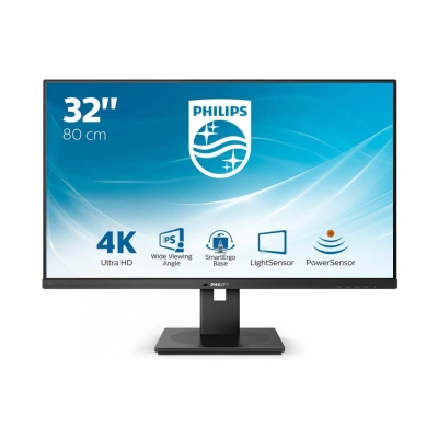 Monitor 32incha PHILIPS 328B1, 4K UHD, VA, 60Hz, 4ms, 350cd/m2, 3000:1, 4x USB, zvučnici, crni   - MONITORI I OPREMA