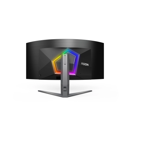 Monitor 44.5incha AOC AGON AG456UCZD, WQHD, OLED, 240Hz, 0.03ms, 1000cd/m2, 150000:1, USB-C, zakrivljeni, zvučnici, crni