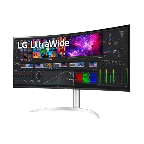 Monitor 39.7incha LG 40WP95CP, 40WP95CP-W.AEU, UWDQHD, Nano IPS, 75Hz, 5ms, 300cd/m2, 1000:1, USB-C, 2x USB, zakrivljeni, zvučnici, crni