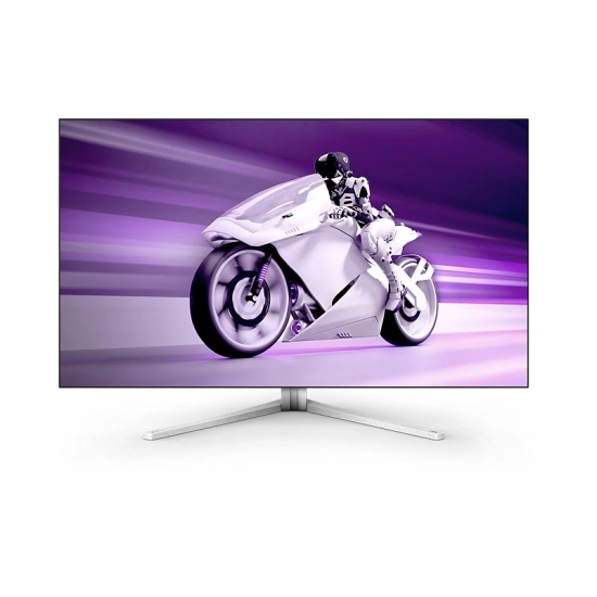 Monitor 41.5incha PHILIPS Evnia 42M2N8900, 4K UHD, OLED, 100Hz, 0.1ms, 450cd/m2, 1500000:1, USB C, 4x USB A, zvučnici, srebrn