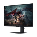 Monitor 27incha SAMSUNG Odyssey G5, LS27DG500EUXEN, QHD, IPS, 180Hz, 1ms, 350cd/m2, 1000:1, zakrivljeni, crni