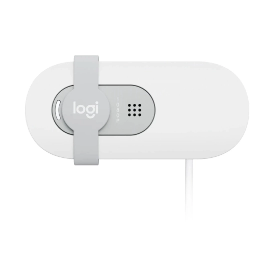 Web kamera LOGITECH BRIO 100, 960-001617, FHD, bijela Web kamera LOGITECH BRIO 100, 960-001617, FHD, bijela