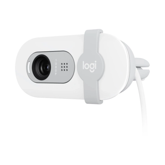 Web kamera LOGITECH BRIO 100, 960-001617, FHD, bijela Web kamera LOGITECH BRIO 100, 960-001617, FHD, bijela