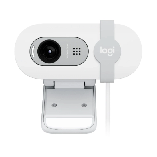 Web kamera LOGITECH BRIO 100, 960-001617, FHD, bijela Web kamera LOGITECH BRIO 100, 960-001617, FHD, bijela