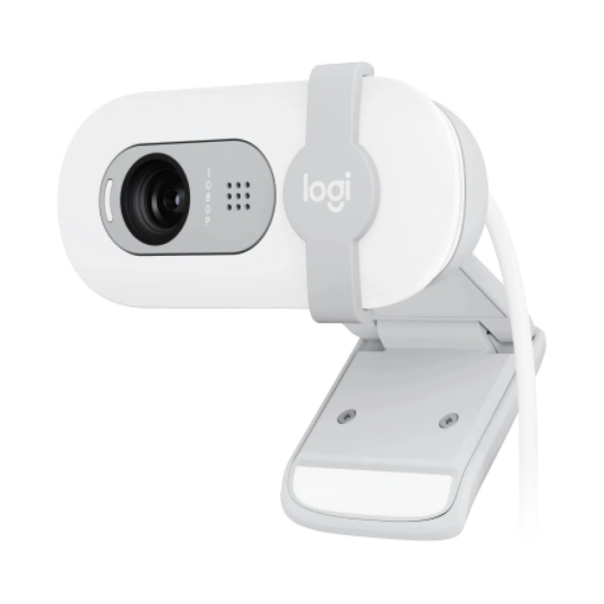 Web kamera LOGITECH BRIO 100, 960-001617, FHD, bijela Web kamera LOGITECH BRIO 100, 960-001617, FHD, bijela