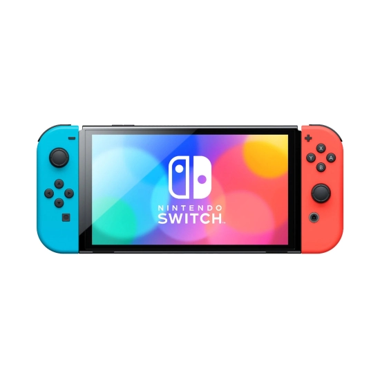 Igraća konzola NINTENDO Switch OLED, plava/crvena Igraća konzola NINTENDO Switch OLED, plava/crvena