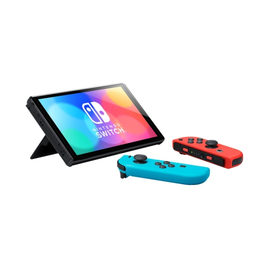Igraća konzola NINTENDO Switch OLED, plava/crvena Igraća konzola NINTENDO Switch OLED, plava/crvena