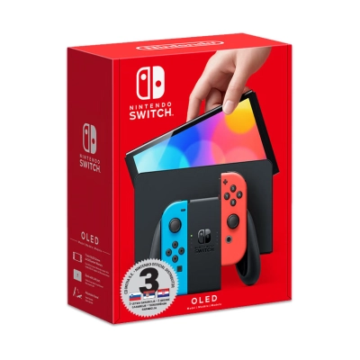 Igraća konzola NINTENDO Switch OLED, plava/crvena - Igraće konzole Igraća konzola NINTENDO Switch OLED, plava/crvena - Igraće konzole