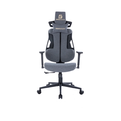 Gaming stolica ERGOVISION Spartacus 04, 160 do 200cm, 150kg, siva   - Gaming stolice