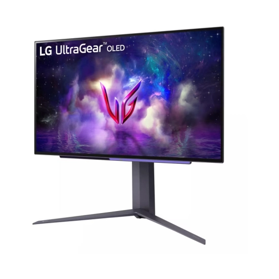 Monitor 27incha LG UltraGear 27GS95QE, QHD, OLED, 240Hz, 0.3ms, 275cd/m2, 1500:1, 2x USB A, pivot, crni