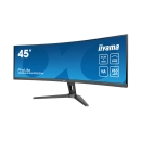 Monitor 45incha IIYAMA XCB4594DQSN-B1, Dual QHD, VA, 165Hz, 0.8ms, 450cd/m2, 3000:1, USB-C, 3x USB, RJ45, KVM, zakrivljeni, zvučnici, crni