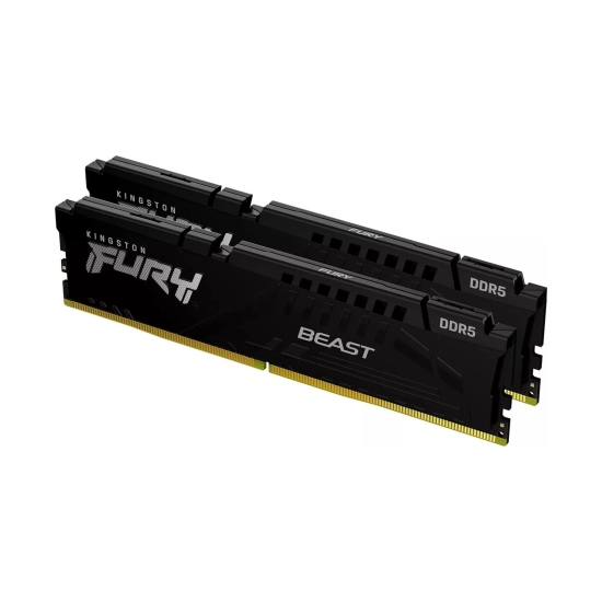 Memorija PC5-48000, 64GB, KINGSTON FURY Beast, KF560C36BBEK2-64, DDR5, 3000MHz, 2x32GB kit