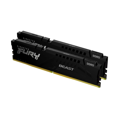 Memorija PC5-51200, 32GB, KINGSTON FURY Beast, KF564C32BBEK2-32, DDR5, 3200MHz, 2x16GB kit   - Kingston