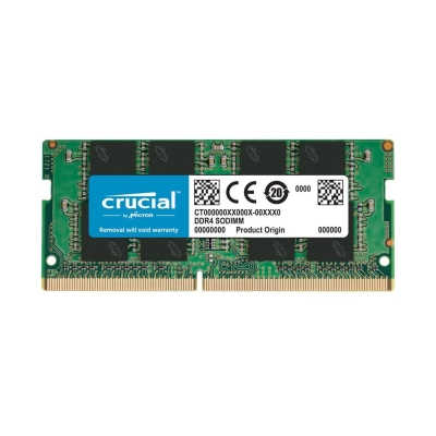 Memorija PC4-25600, 16GB, CRUCIAL, CT16G4SFRA32AT, SO-DIMM, DDR4, 3200MHz   - Crucial