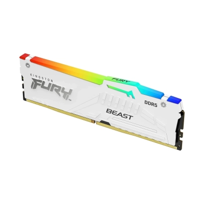 Memorija PC5-48000, 16GB, KINGSTON FURY Beast RGB, KF560C40BWA-16, DDR5, 3000MHz   - Kingston