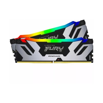 Memorija PC5-54400, 32GB, KINGSTON FURY Renegade RGB, KF568C36RSAK2-32, DDR5, 3400MHz, 2x16GB kit   - Kingston