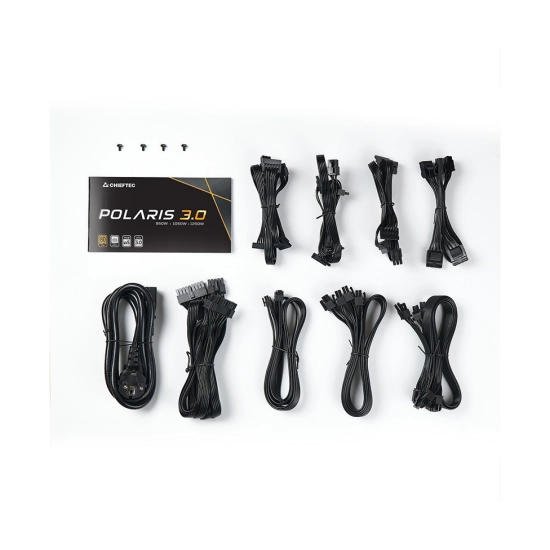 Napajanje 1250W, CHIEFTEC POLARIS 3.0 Series CFTOH-PPS_1250FC, modularno, 80+ Gold, 135mm fan