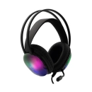 Slušalice WHITE SHARK Peacock GH-2444, žične, za PC/PS5/PS4/Xbox/MAC, mikrofon, 3.5mm, RGB, crne