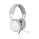 Slušalice WHITE SHARK Parrot GH-2440, žične, za PC/PS5/PS4/Xbox/MAC, mikrofon, 3.5mm, bijelo sive