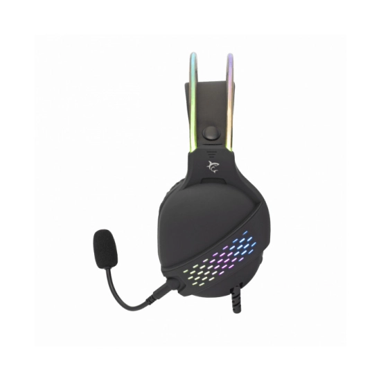 Slušalice WHITE SHARK OX GH-2140, žične, za PC/PS5/PS4/Xbox/MAC, mikrofon, 3.5mm, RGB, crne