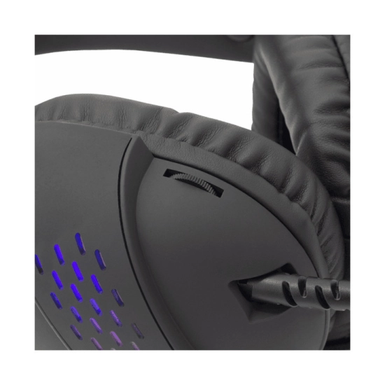 Slušalice WHITE SHARK OX GH-2140, žične, za PC/PS5/PS4/Xbox/MAC, mikrofon, 3.5mm, RGB, crne