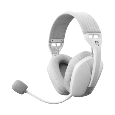 Slušalice WHITE SHARK Butterfly WGH-2442, bežične, Bluetooth, za PC/PS5/PS4/Xbox/MAC, mikrofon, 3.5mm, bijele   - White Shark