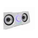 Zvučnici WHITE SHARK MOOD GSP-968, 3.5 mm, LED, bijeli
