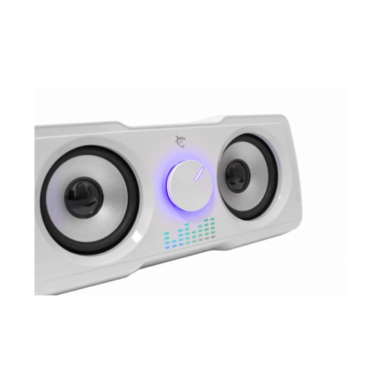 Zvučnici WHITE SHARK MOOD GSP-968, 3.5 mm, LED, bijeli