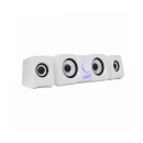 Zvučnici WHITE SHARK MOOD GSP-968, 3.5 mm, LED, bijeli