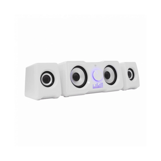 Zvučnici WHITE SHARK MOOD GSP-968, 3.5 mm, LED, bijeli