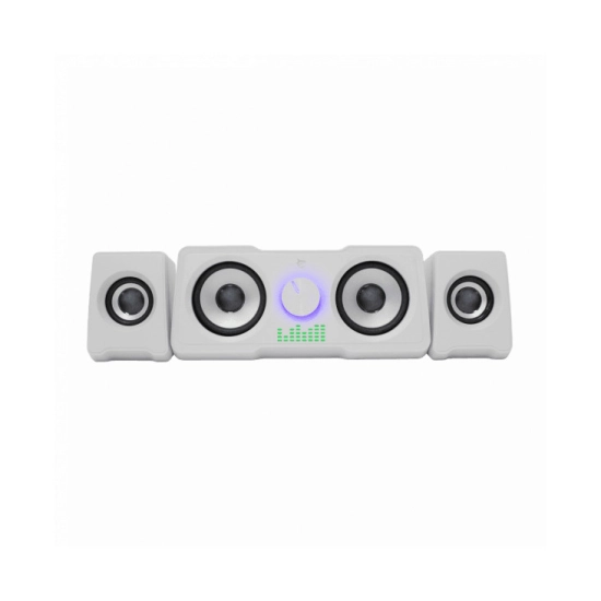 Zvučnici WHITE SHARK MOOD GSP-968, 3.5 mm, LED, bijeli