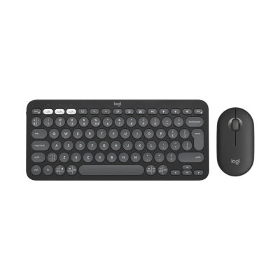 Tipkovnica + miš LOGITECH Pebble 2, 920-012239, bežična slim, Bluetooth, siva - Tipkovnica + miš Tipkovnica + miš LOGITECH Pebble 2, 920-012239, bežična slim, Bluetooth, siva - Tipkovnica + miš