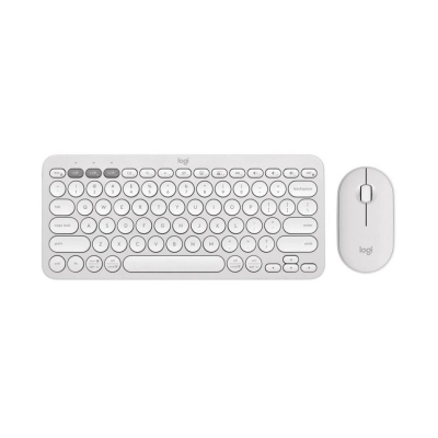 Tipkovnica + miš LOGITECH Pebble 2, 920-012240, bežična slim, Bluetooth, bijela - Tipkovnica + miš Tipkovnica + miš LOGITECH Pebble 2, 920-012240, bežična slim, Bluetooth, bijela - Tipkovnica + miš