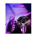 FM transmiter za auto BC52L, LED zaslon, Bluetooth, Card Reader, 2x USB, QuickCharge 3.0, crni