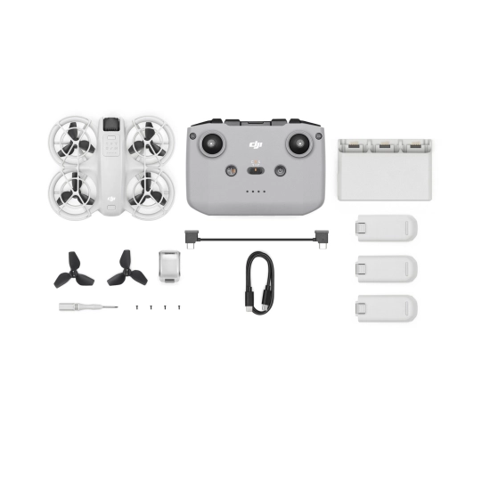 Dron DJI Neo Fly More Combo CP.FP.00000185.01, 4K kamera, vrijeme leta do 18 min, upravljanje daljinskim upravljačem Dron DJI Neo Fly More Combo CP.FP.00000185.01, 4K kamera, vrijeme leta do 18 min, upravljanje daljinskim upravljačem