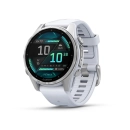 Pametni sportski sat GARMIN fenix 8 AMOLED 010-02903-00, 43mm, srebrni,m srebrni remen