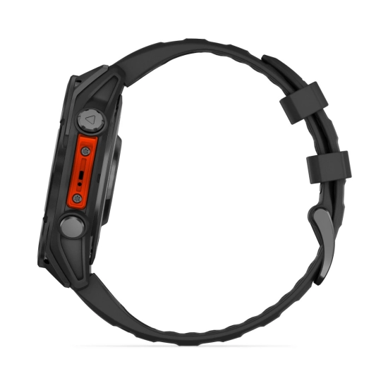 Pametni sat GARMIN fenix 8 AMOLED 010-02904-00, 47mm, tamnosivi, crni remen